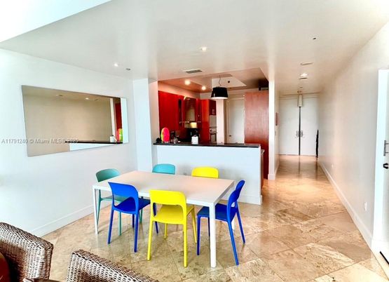 Dining room, Interior, Kitchen, Recessed Lighting