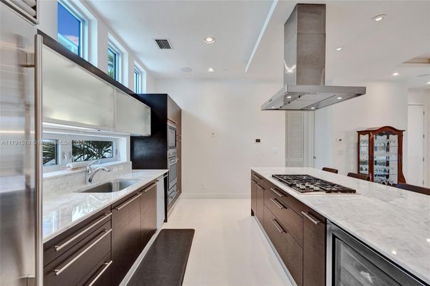 Interior, Kitchen, Recessed Lighting, Stainless Steel Appliances