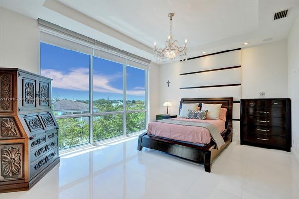 Bedroom, Chandelier, Interior, Recessed Lighting