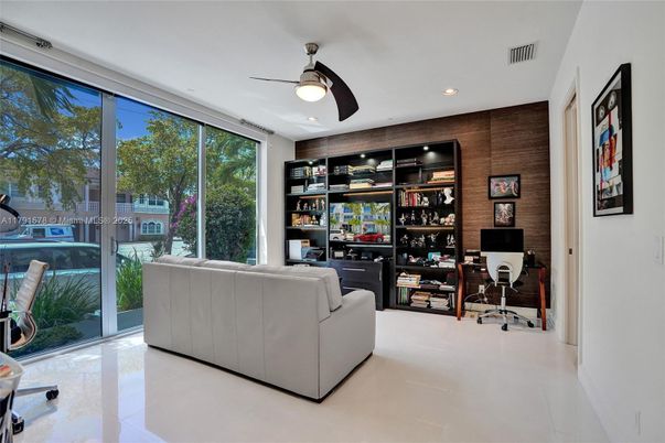 Home Office, Interior, Living room, Recessed Lighting