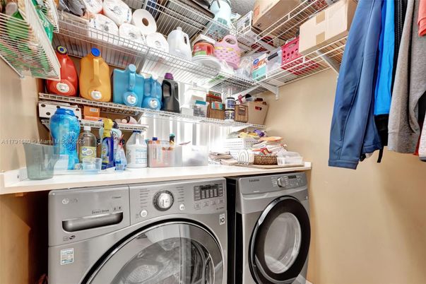 Interior, Utility Closets, Washer