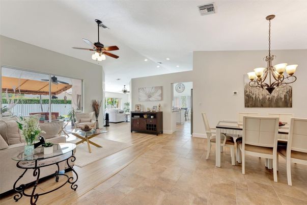 Chandelier, Dining room, Interior, Living room, Recessed Lighting, Wood Texture Flooring