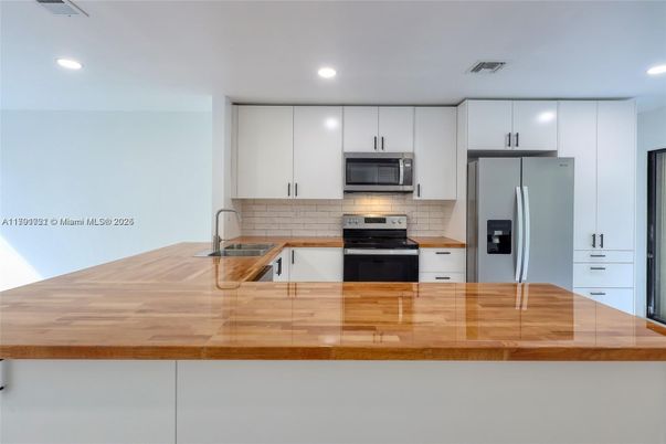 Interior, Kitchen, Recessed Lighting, Stainless Steel Appliances