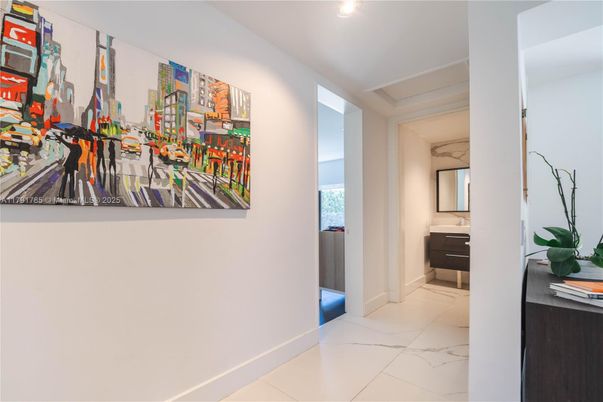 Interior, Marble, Recessed Lighting