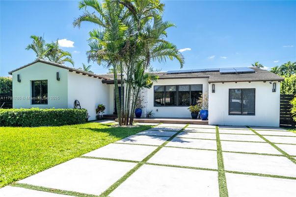Backyard, Exterior, Facade, Solar Panels, Spanish Mediterranean