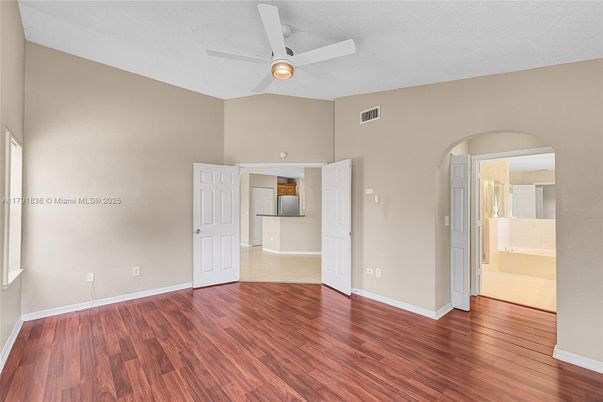 Empty room, Interior, Wood Texture Flooring