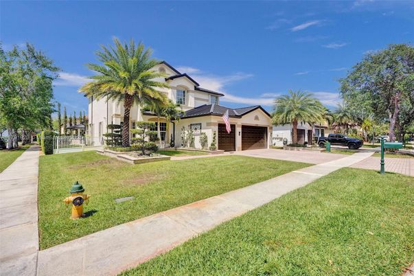 Attached, Backyard, Exterior, Facade, Mediterranean