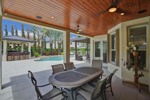 Exterior, Pool, Wooden Ceilings