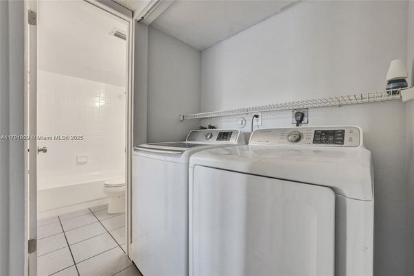 Interior, Washer
