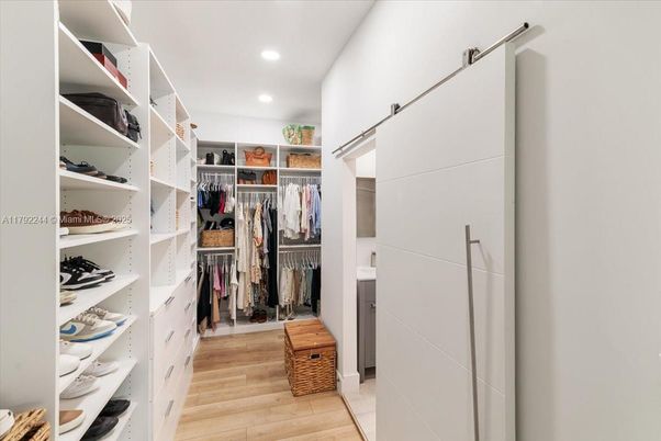 Interior, Recessed Lighting, Walk-in Closets, Wood Texture Flooring