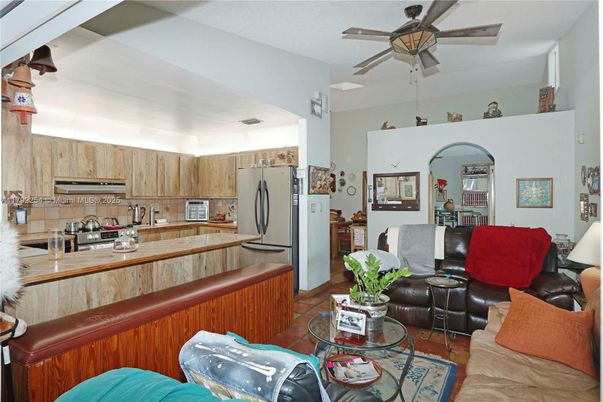 Interior, Kitchen, Living room