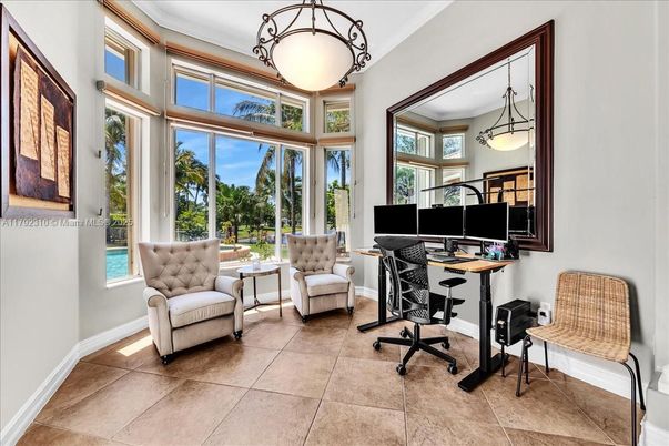 Home Office, Interior, Pendant Lights