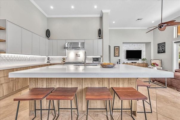 Interior, Kitchen, Recessed Lighting, Stainless Steel Appliances