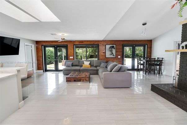 Dining room, Fireplace, Interior, Living room