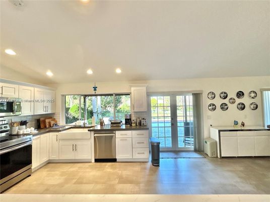 Interior, Kitchen, Recessed Lighting, Stainless Steel Appliances