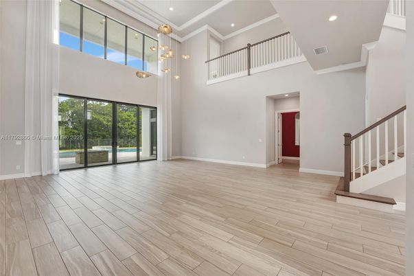Interior, Pendant Lights, Recessed Lighting, Wood Texture Flooring