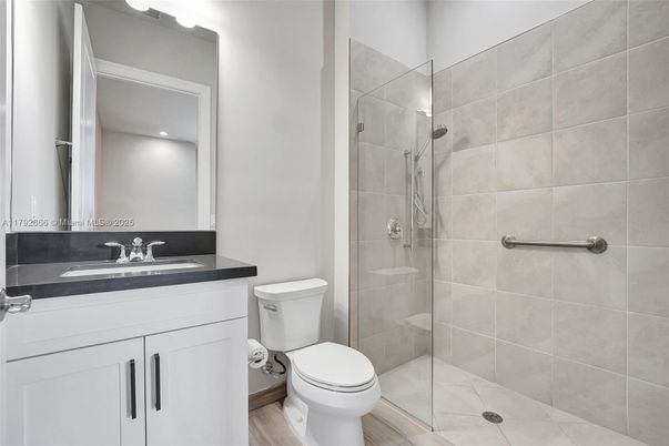 Bathroom, Glass Shower, Interior