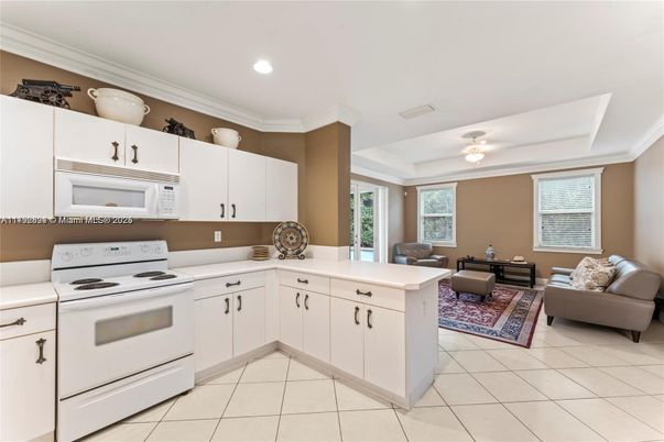 Interior, Kitchen, Living room, Recessed Lighting