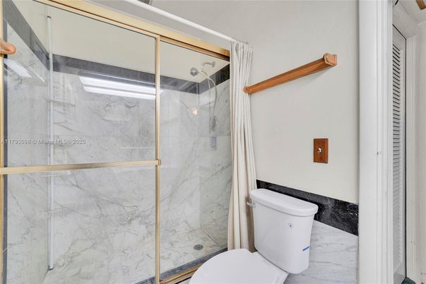 Bathroom, Glass Shower, Interior, Marble, Marble Walls