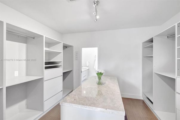 Interior, Walk-in Closets, Wood Texture Flooring