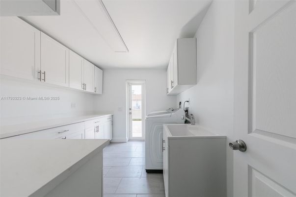 Interior, Washer