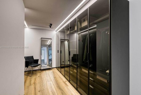 Interior, Walk-in Closets, Wood Texture Flooring