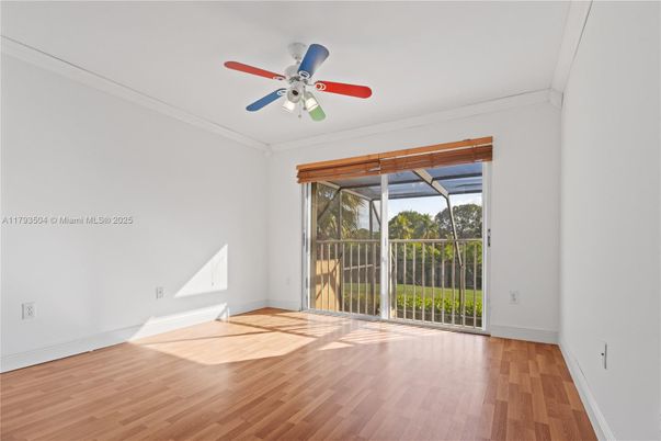 Empty room, Interior, Sun Room, Wood Texture Flooring