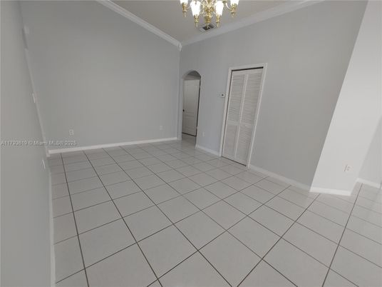 Chandelier, Empty room, Interior