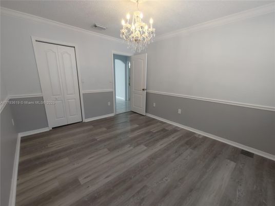 Chandelier, Empty room, Interior, Wood Texture Flooring