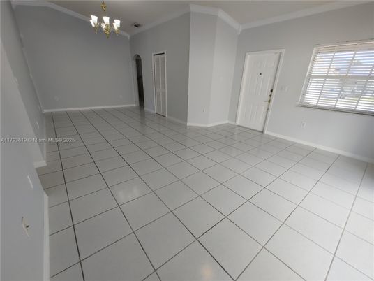 Chandelier, Empty room, Interior