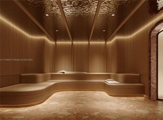 Interior, Recessed Lighting, Sauna Room