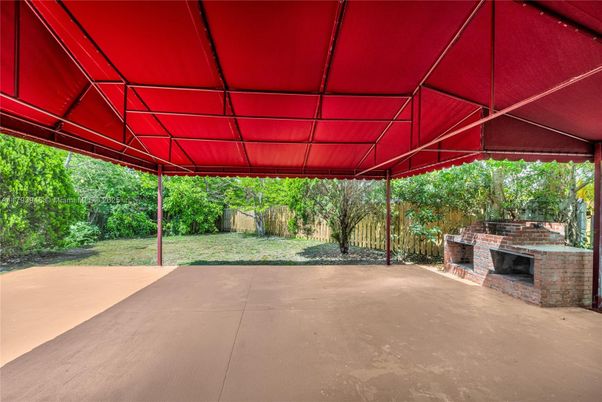 Backyard, Exterior, Fireplace