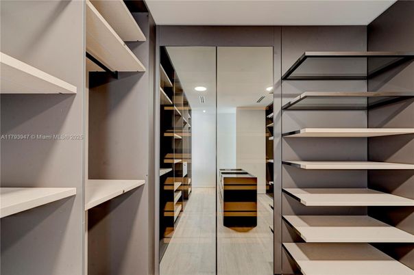 Interior, Recessed Lighting, Walk-in Closets, Wood Texture Flooring