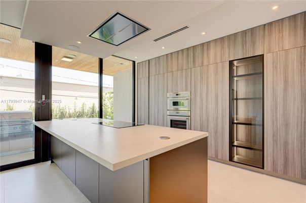 Interior, Kitchen, Recessed Lighting, Wooden Ceilings