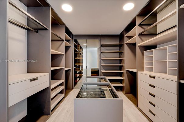 Interior, Recessed Lighting, Walk-in Closets, Wood Texture Flooring