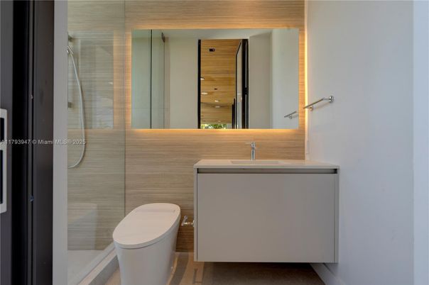Bathroom, Glass Shower, Interior
