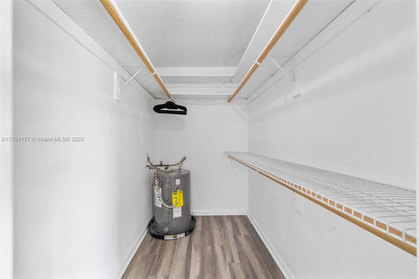 Interior, Walk-in Closets, Wood Texture Flooring