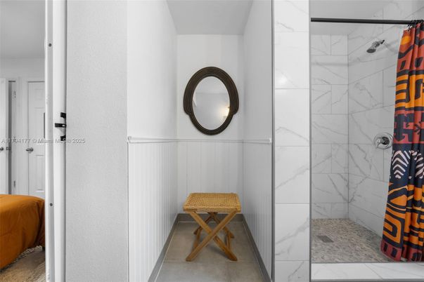 Bathroom, Interior, Marble Walls