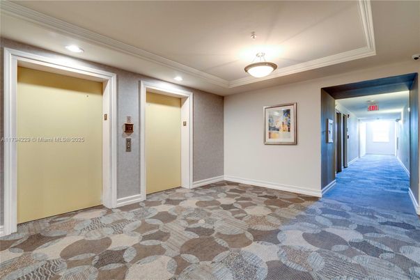 Elevator, Interior, Recessed Lighting