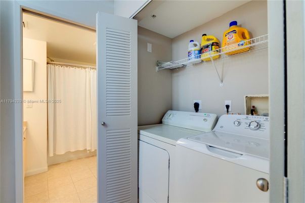 Interior, Utility Closets, Washer