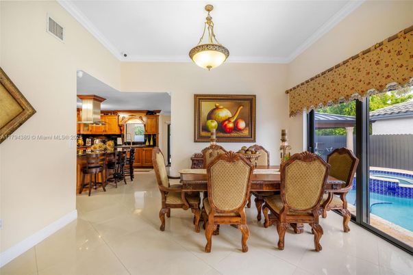 Dining room, Interior, Kitchen