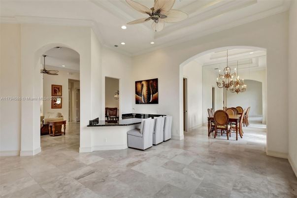 Chandelier, Dining room, Interior, Recessed Lighting