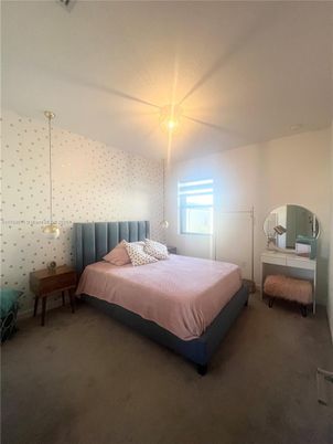 Bedroom, Interior, Pendant Lights