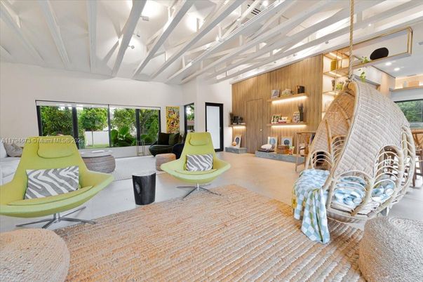Interior, Living room, Wooden Walls