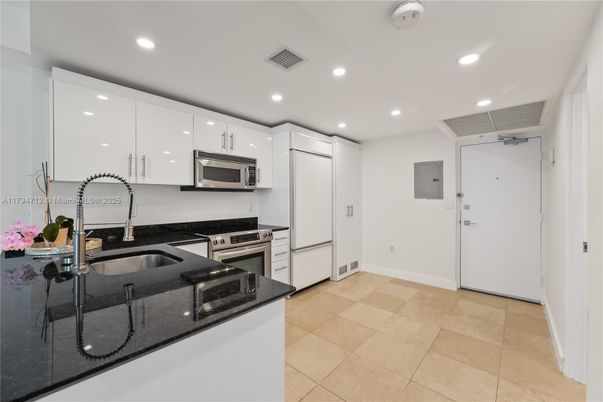 Interior, Kitchen, Recessed Lighting, Stainless Steel Appliances