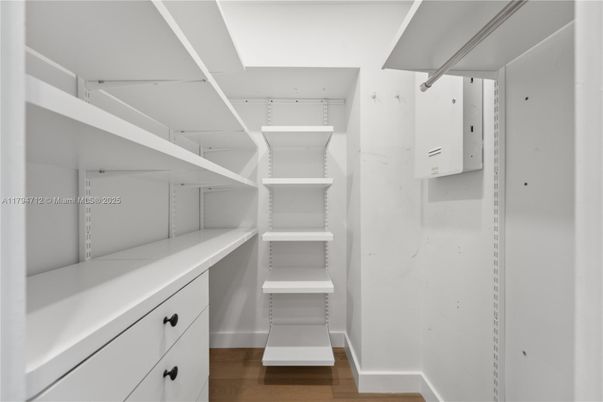 Interior, Walk-in Closets, Wood Texture Flooring