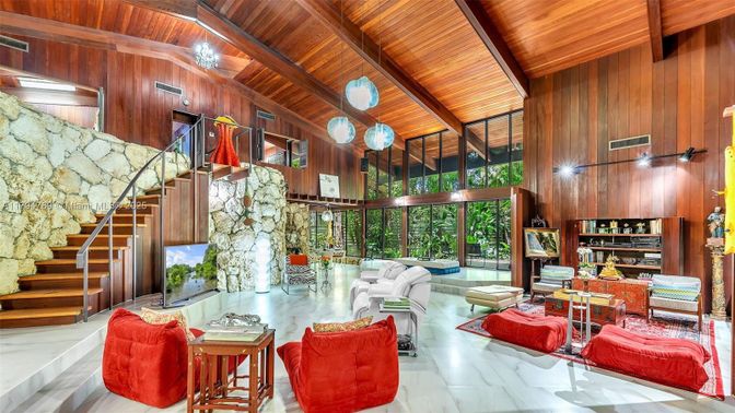 Interior, Living room, Wooden Beams, Wooden Ceilings, Wooden Walls