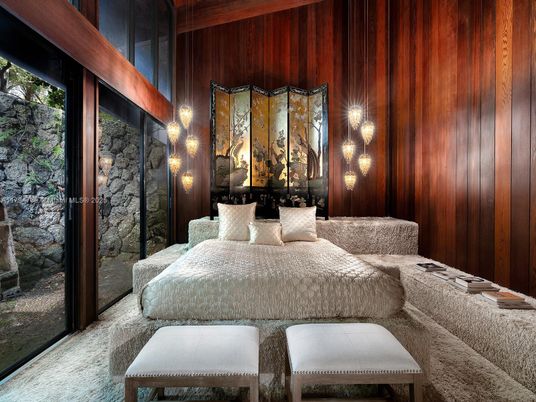 Bedroom, Interior, Wooden Walls