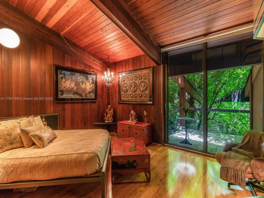 Bedroom, Interior, Wooden Beams, Wooden Ceilings, Wood Texture Flooring, Wooden Walls