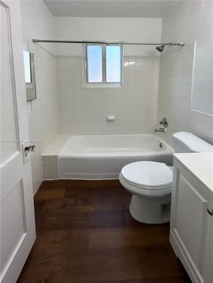 Bathroom, Glass Shower, Interior, Wood Texture Flooring